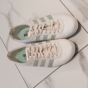 White Adidas sneakers